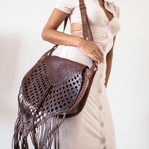 Leather Moroccan Vintage Bohemian Boho Bag